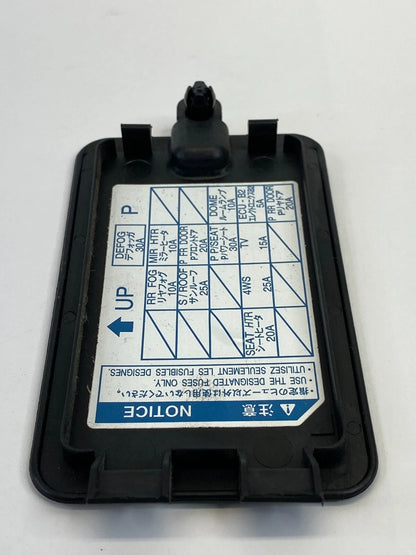 1998-2005 LEXUS GS300 GS 300 FUSE BOX TRIM KICK ACCESS DOOR COVER LID PANEL OEM