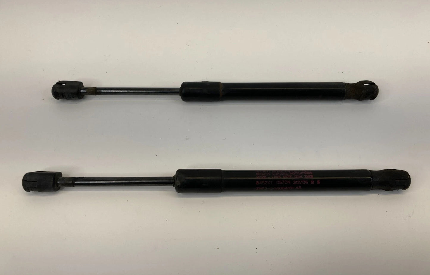 2007-2009 MERCURY MILAN LEFT & RIGHT TRUNK LIFT SUPPORT STRUT SHOCK ARMS PAIR