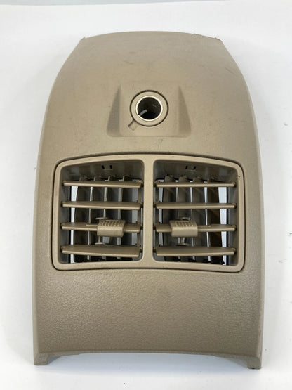 2007-2010 LINCOLN MKX FORD EDGE REAR CENTER CONSOLE PANEL COVER TRIM AIR VENT
