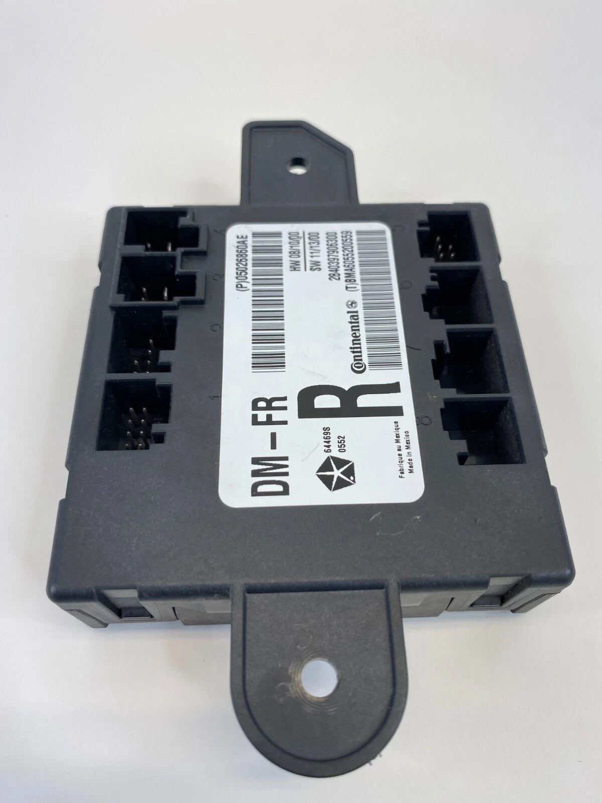 2008-2016 CHRYSLER TOWN COUNTRY FRONT RIGHT DOOR CONTROL MODULE OEM P05026860AE