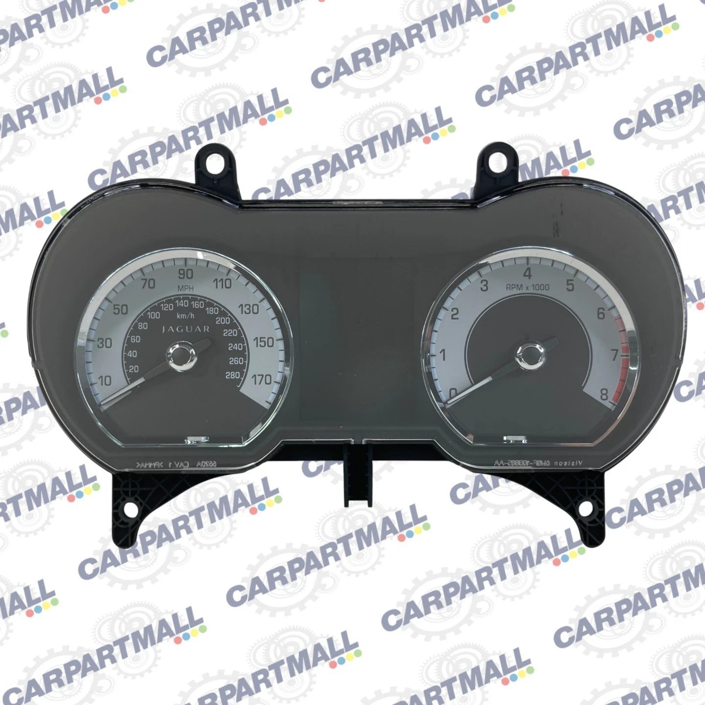 2009 JAGUAR XF INSTRUMENT CLUSTER SPEEDOMETER GAUGES 138K MILES 6W8F-10894-A OEM