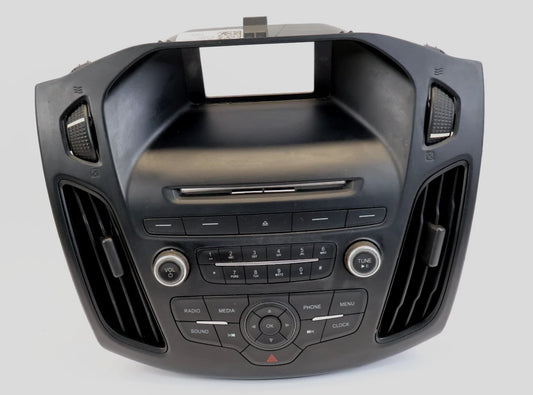 2015-2018 FORD FOCUS RADIO CONTROL PANEL FACEPLATE W/ AIR VENTS F1EB-18835-ME3JA