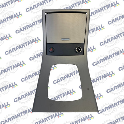 05 06 Nissan Altima Center Console Shifter Bezel Trim Panel & Hazard Switch OEM