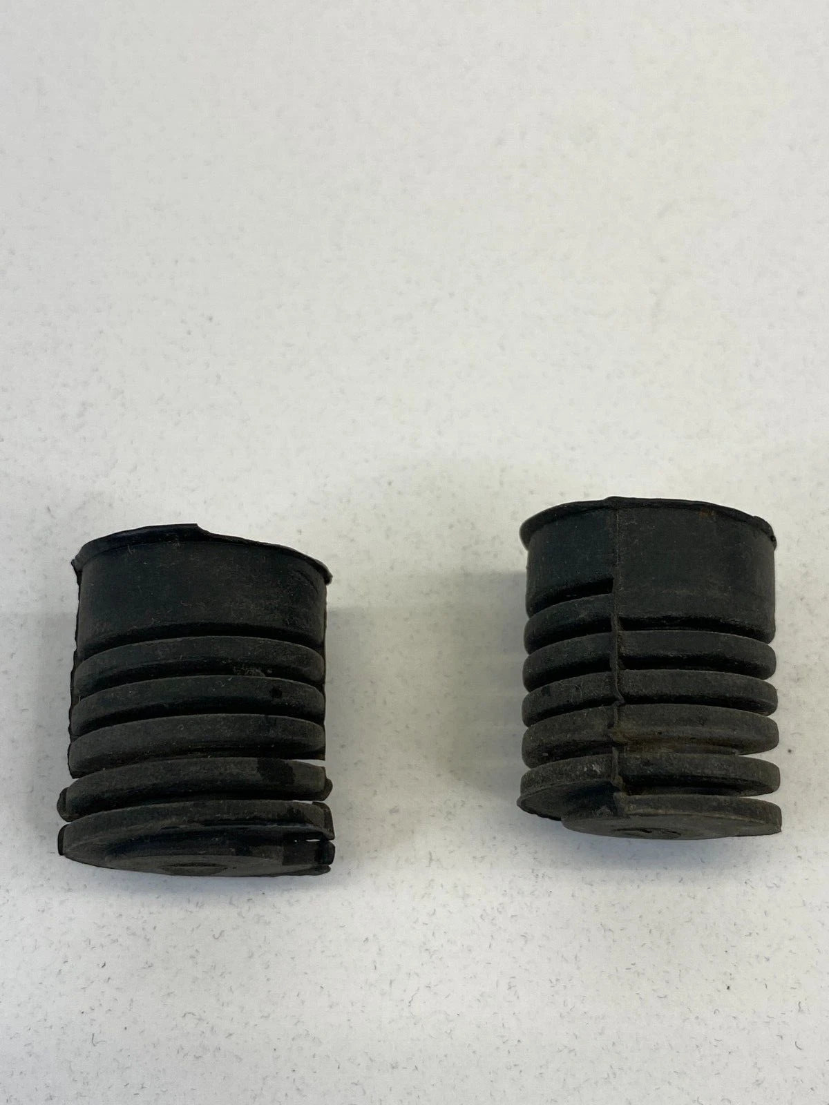 2004-2009 TOYOTA PRIUS FRONT HOOD BUMPER RUBBER ADJUSTMENT PAIR SET OEM