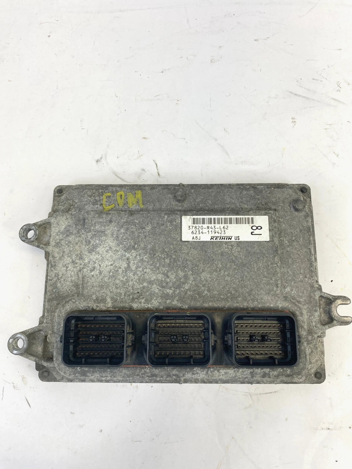 2010 HONDA ACCORD SEDAN 2.4L ENGINE COMPUTER CONTROL MODULE ECU 37820-R43L62 OEM
