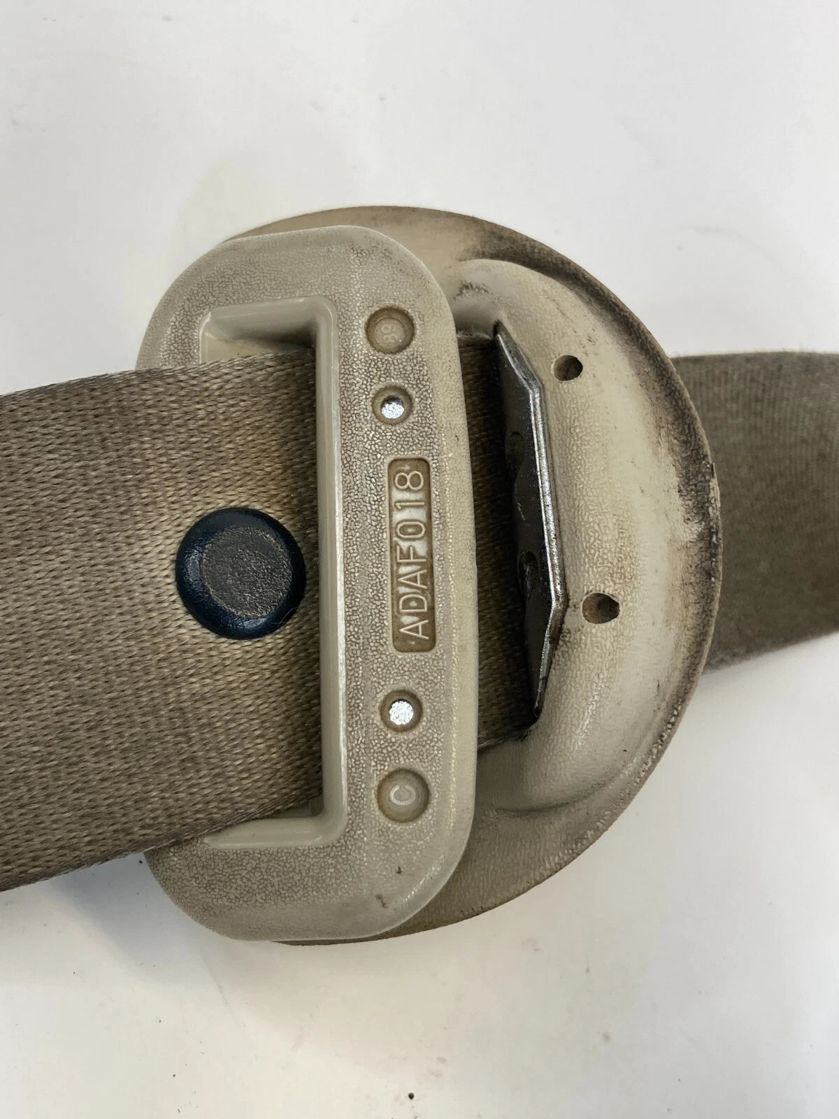 07-12 MITSUBISHI GALANT REAR LEFT DRIVER SIDE SEAT BELT RETRACTOR 2020616 OEM