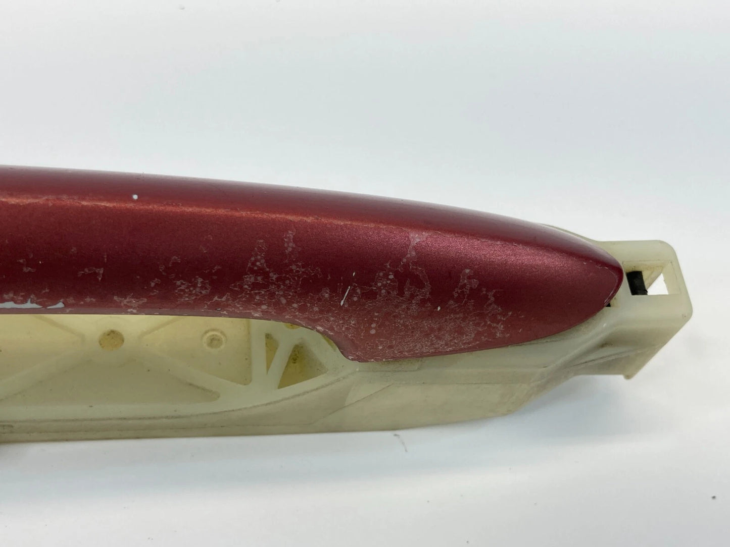 2011-2014 HYUNDAI SONATA GLS REAR LEFT EXTERIOR OUTER DOOR HANDLE RED OEM