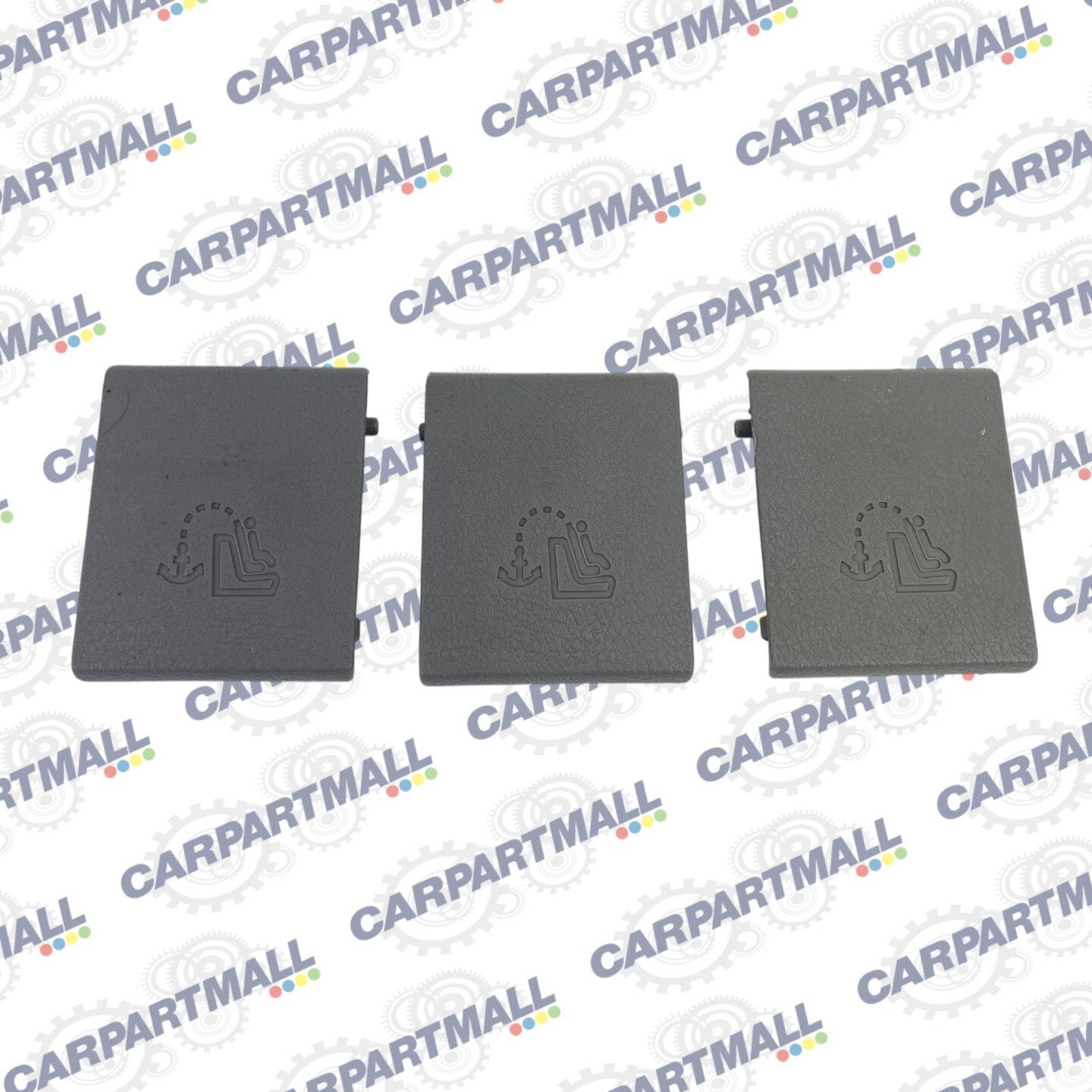 07-11 Toyota Camry Rear Back Seat Child Anchor Restrain Cover Cap Trim Set of 3