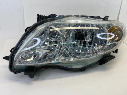 2009 2010 TOYOTA COROLLA FRONT LEFT DRIVER HEADLIGHT HEADLAMP OEM