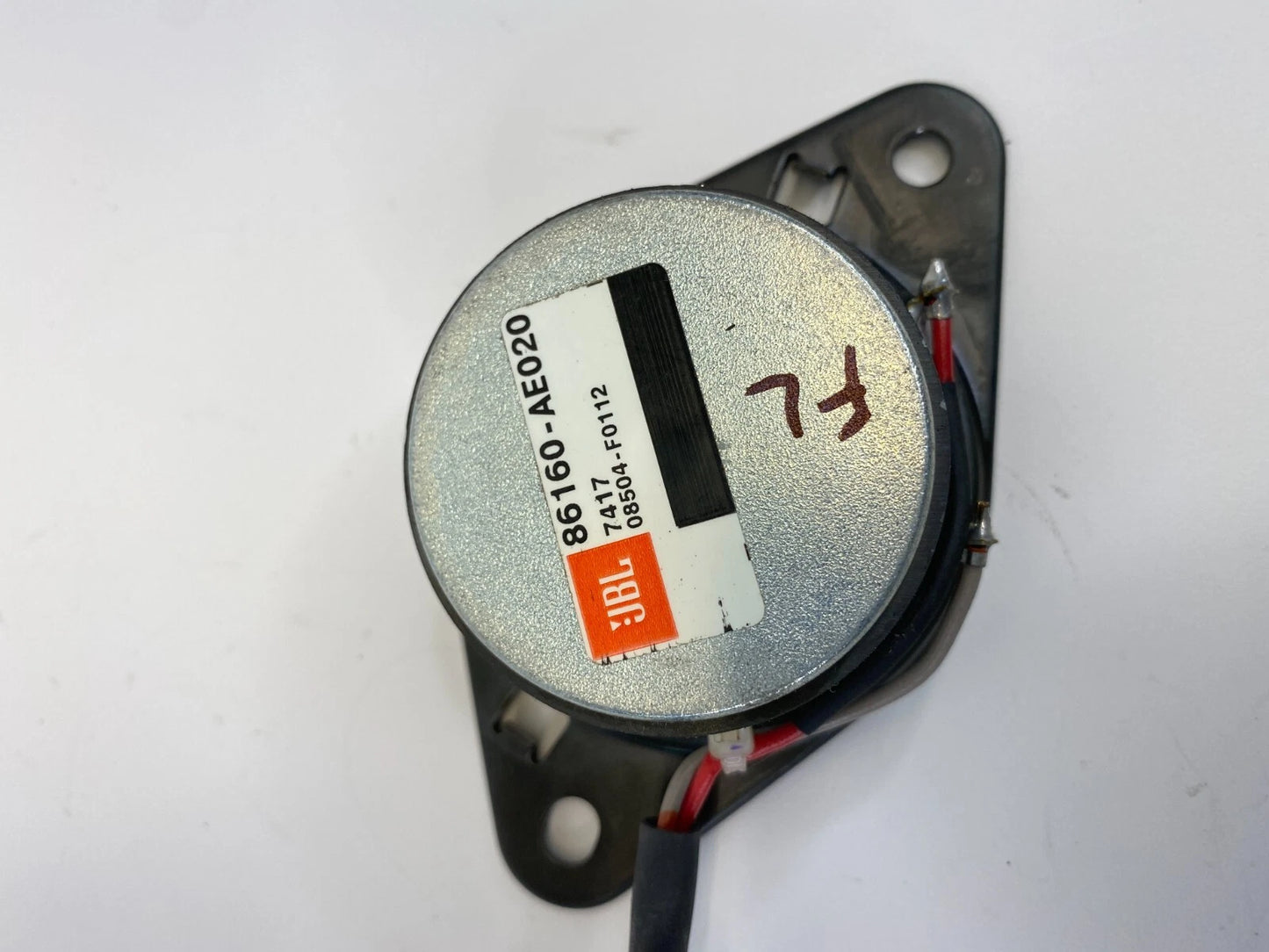 04-06 Toyota Camry Instrument Panel Tweeter Speaker JBL Left Right 86160-AE020