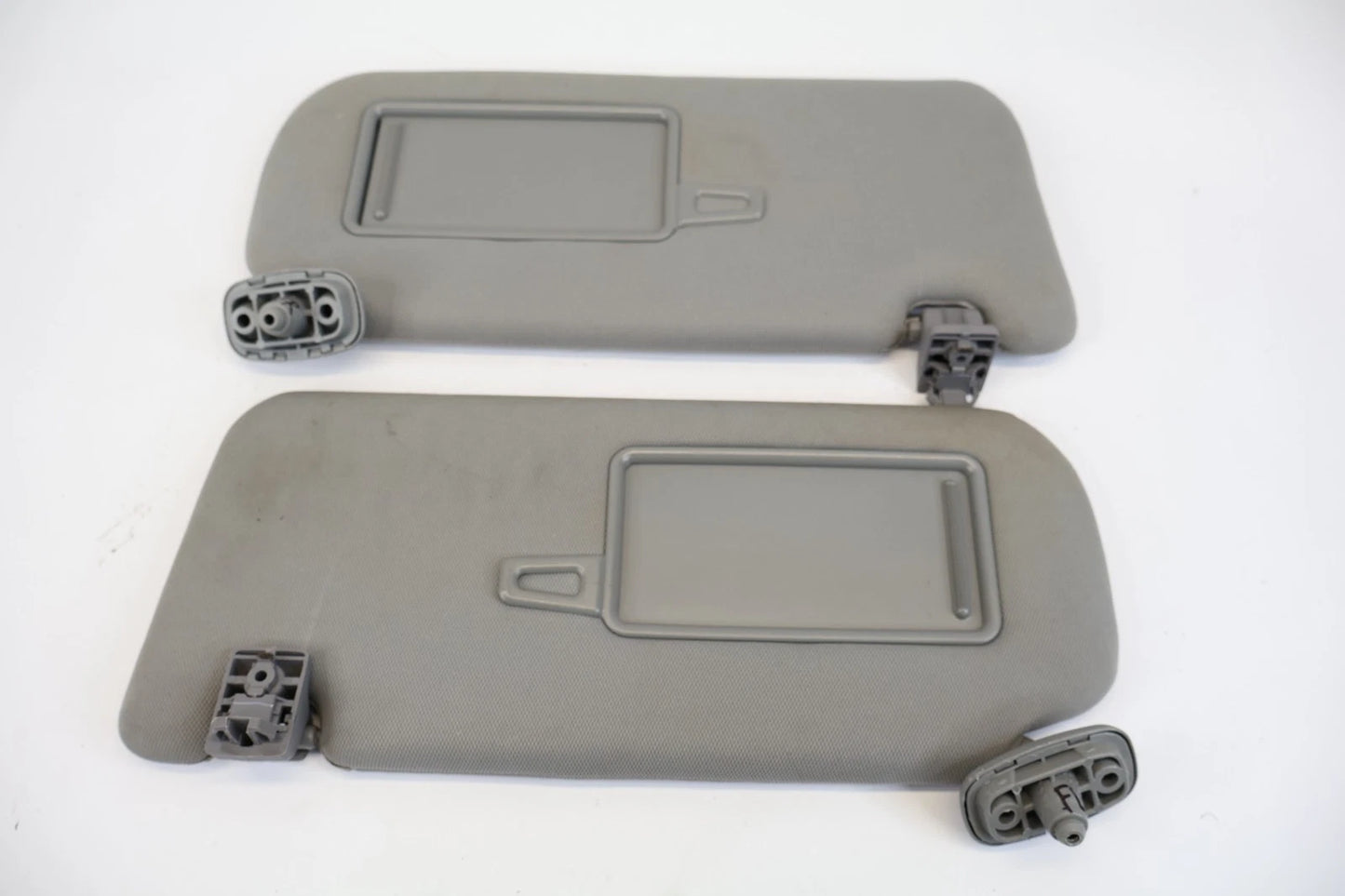 2014 2015 KIA SORENTO ROOF SUNVISOR SUN VISORS SHADE PAIR SET LH RH W MIRROR OEM