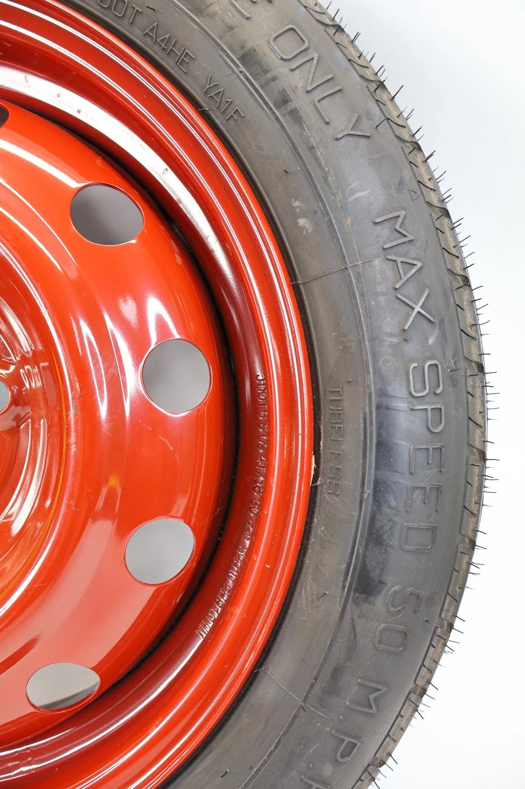 2007-2019 HYUNDAI ELANTRA EMERGENCY SPARE TIRE WHEEL COMPACT DONUT T125/80D15