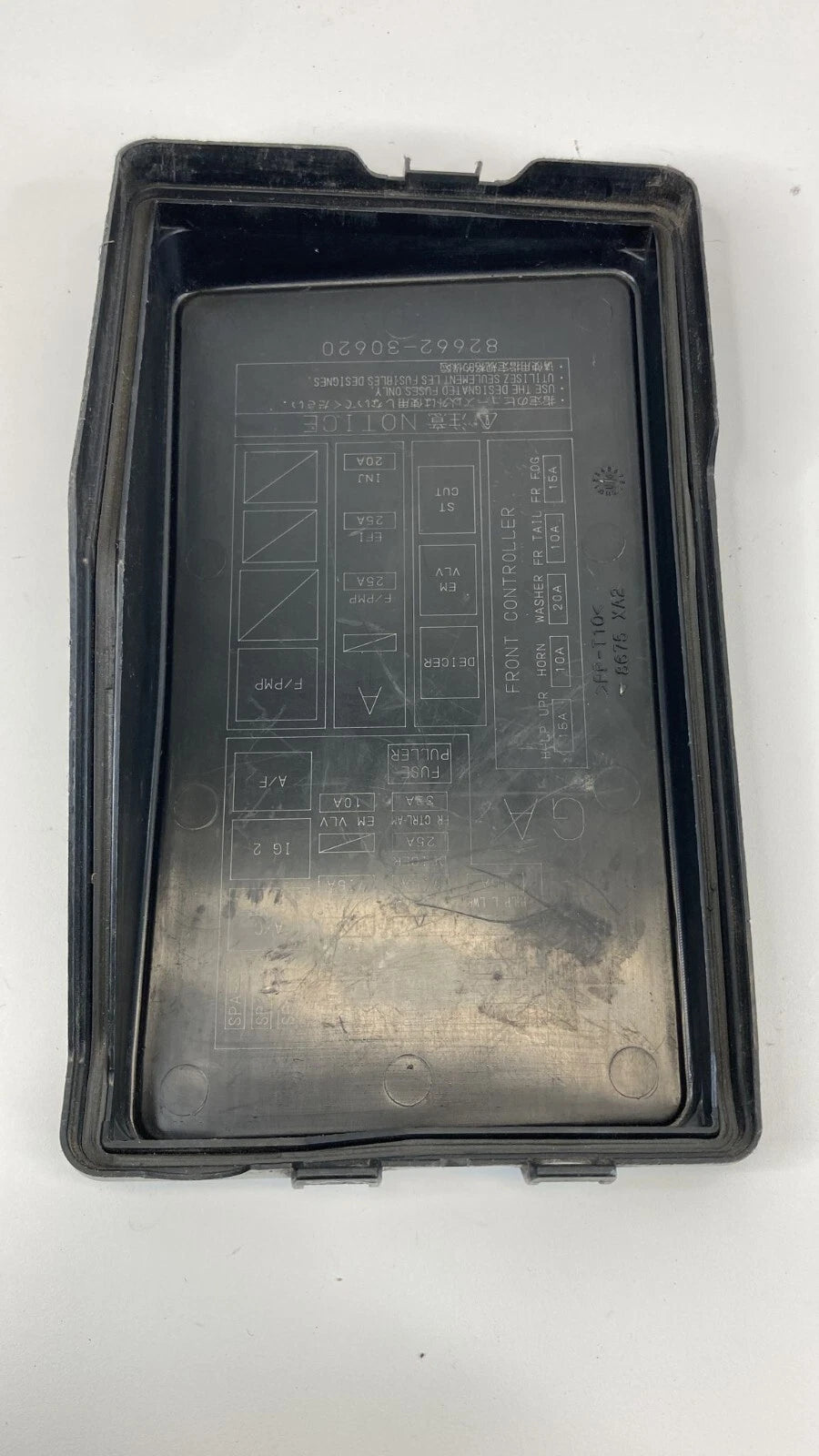 2006 LEXUS GS300 3.0L 2007 GS350 3.5L AT ENGINE FUSE BOX LID COVER 82662-30620