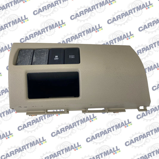 2010-2013 SUZUKI KIZASHI DASH SWITCH PANEL TRACTION AWD 2WD BEZEL OEM 73812-57L1