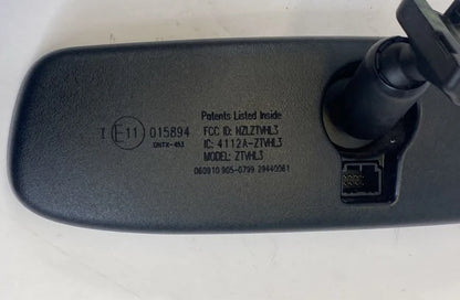 2009-2014 NISSAN MAXIMA REAR VIEW W/ MIRROR HOMELINK COMPASS AUTO DIM E11015894