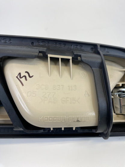 2009-2012 Volkswagen CC Rear Left Side Interior Door Handle 3C8-837-113 OEM