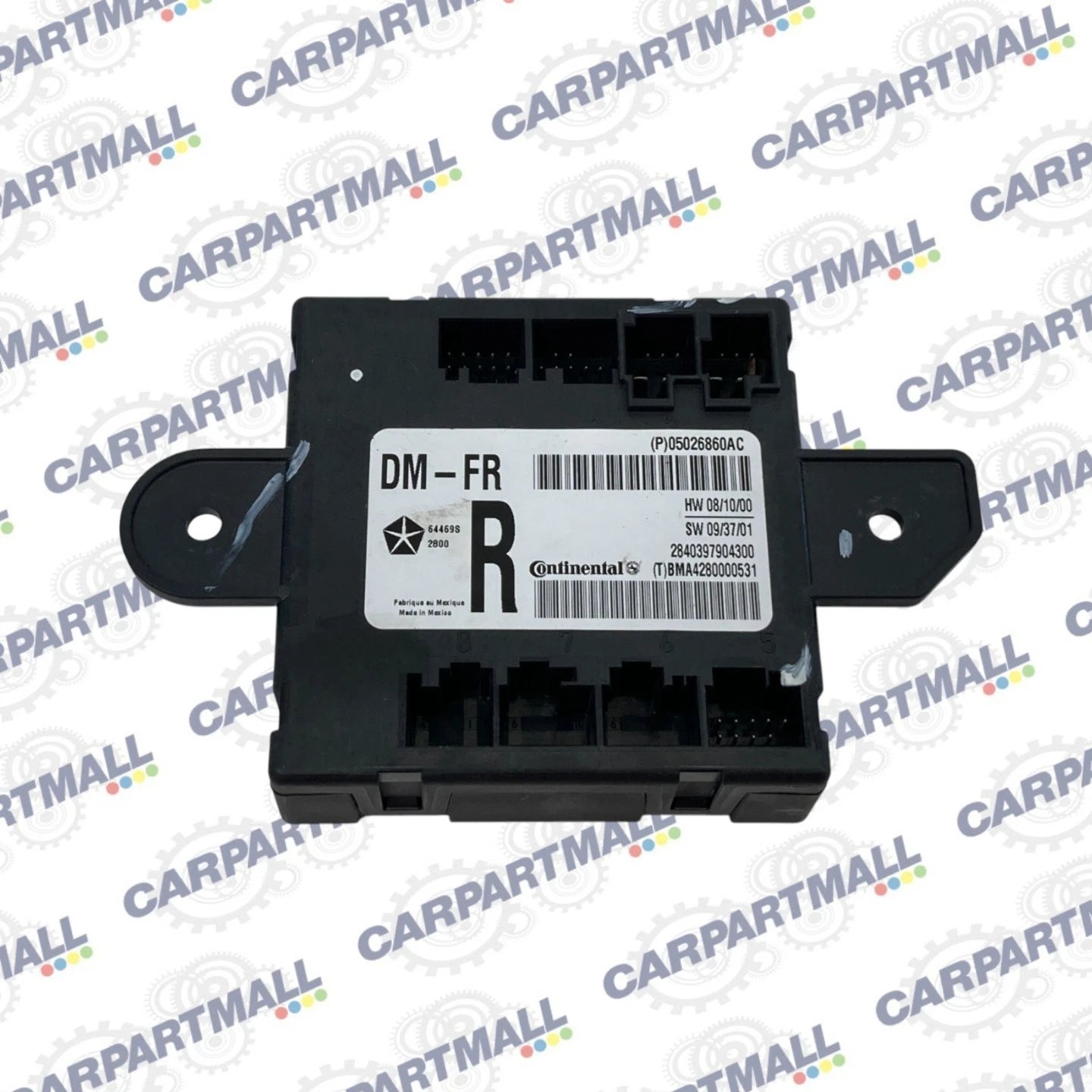 2008-2016 CHRYSLER TOWN COUNTRY FRONT RIGHT DOOR COMPUTER MODULE OEM 05026860AC