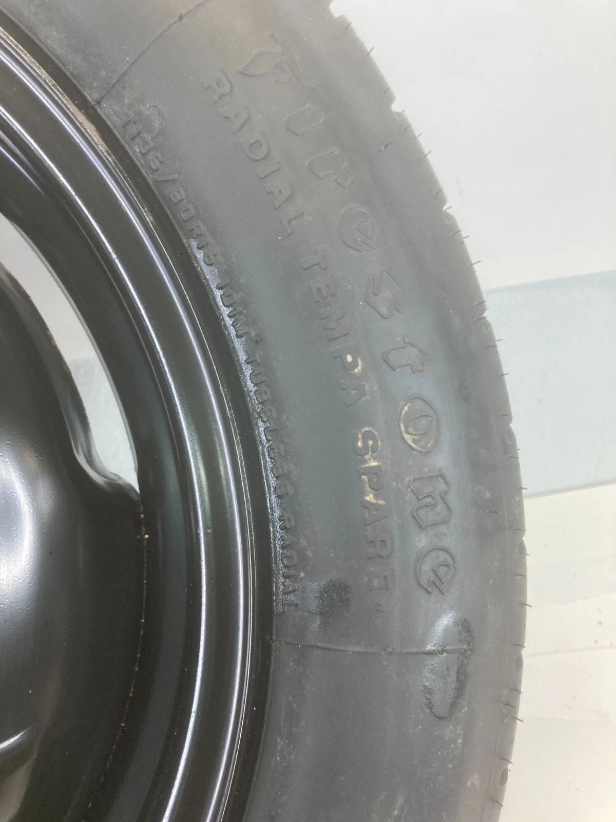 13-19 TOYOTA COROLLA EMERGENCY SPARE TIRE WHEEL DONUT COMPACT T135/80R16 101M