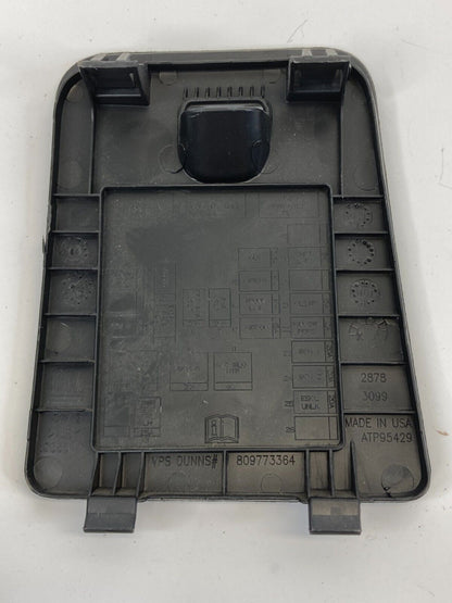 11-16 Chevrolet Cruze Left Driver Side Dash Fuse Box Door Lid Cover 809773364