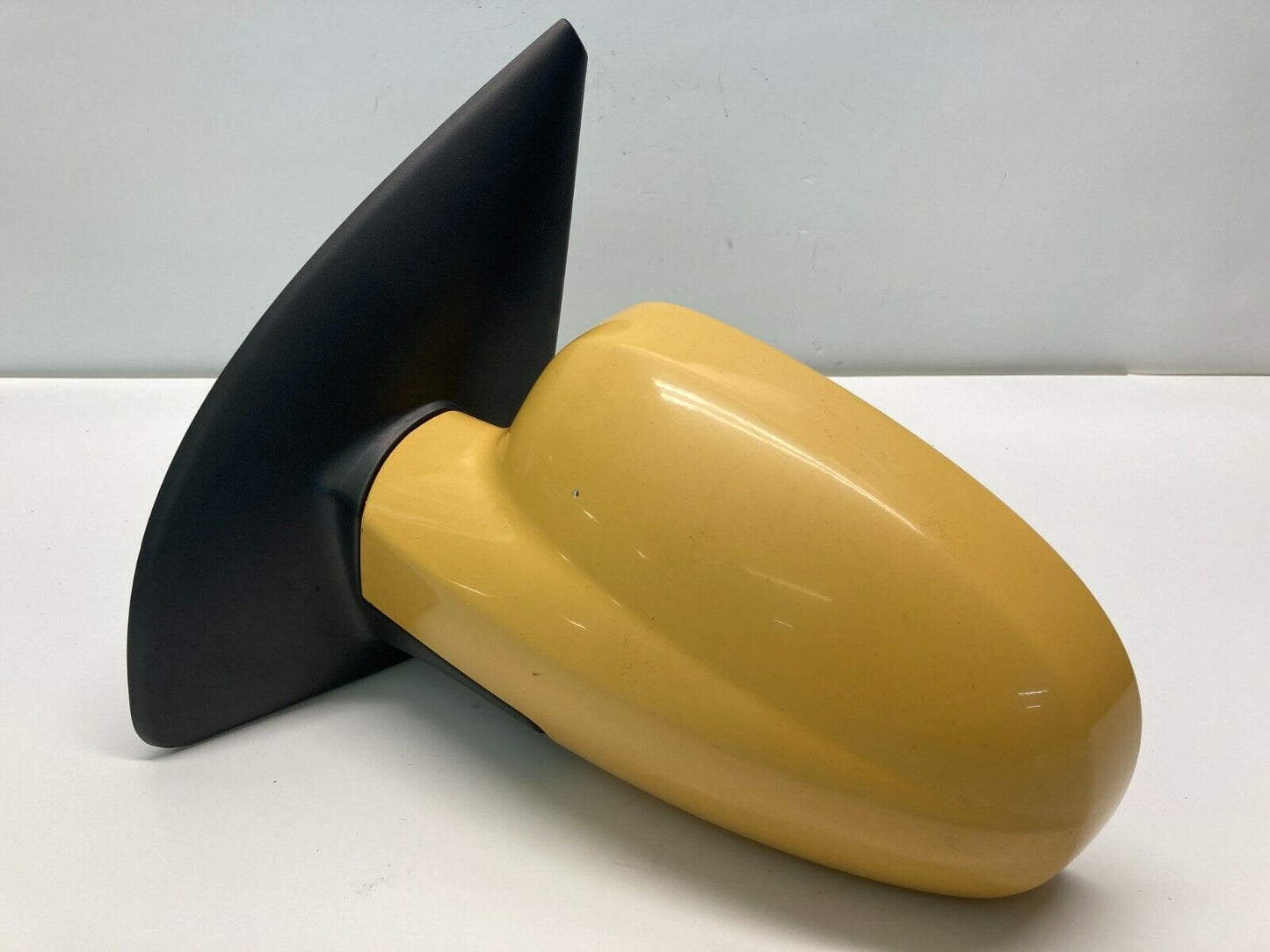 2004 2005 Chevrolet Aveo Left Driver Side View Manual Door Mirror Yellow LH OEM