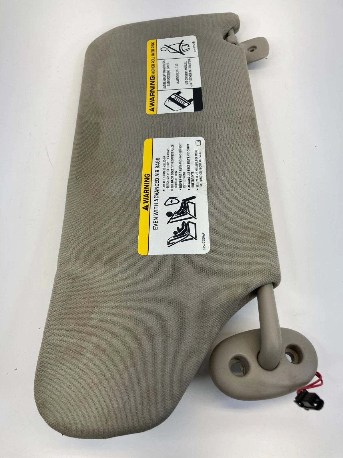 2005-2010 JEEP GRAND CHEROKEE LEFT DRIVER SIDE SUNVISOR SUN VISOR SHADE OEM