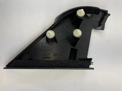 2008-2013 NISSAN ROGUE FRONT RIGHT INNER DOOR MIRROR COVER TRIM OEM 80292JM00A