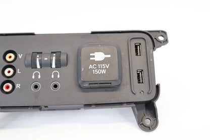 16-18 HONDA PILOT REAR CENTER CONSOLE AUX USB POWER OUTLET MEDIA PORT W HDMI OEM