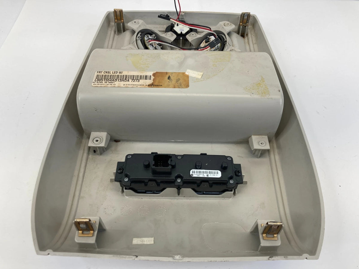 2011-2016 TOWN & COUNTRY 11-20 GRAND CARAVAN OVERHEAD CONSOLE MAP LIGHT 04602579