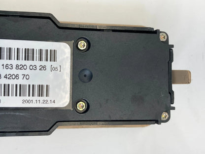 2002 2003 MERCEDES-BENZ ML 320 REAR WINDOW SWITCH W/ CLIMATE CONTROL A1638200326