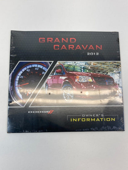 2012 12 Ram Cargo Van C/V Owner's Manual Information CD W/ Case OEM