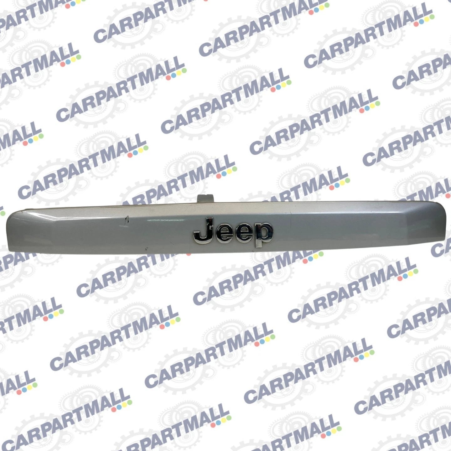 2009-2017 JEEP PATRIOT COMPASS TRUNK TAIL LIFT GATE LID LICENSE PLATE BEZEL OEM
