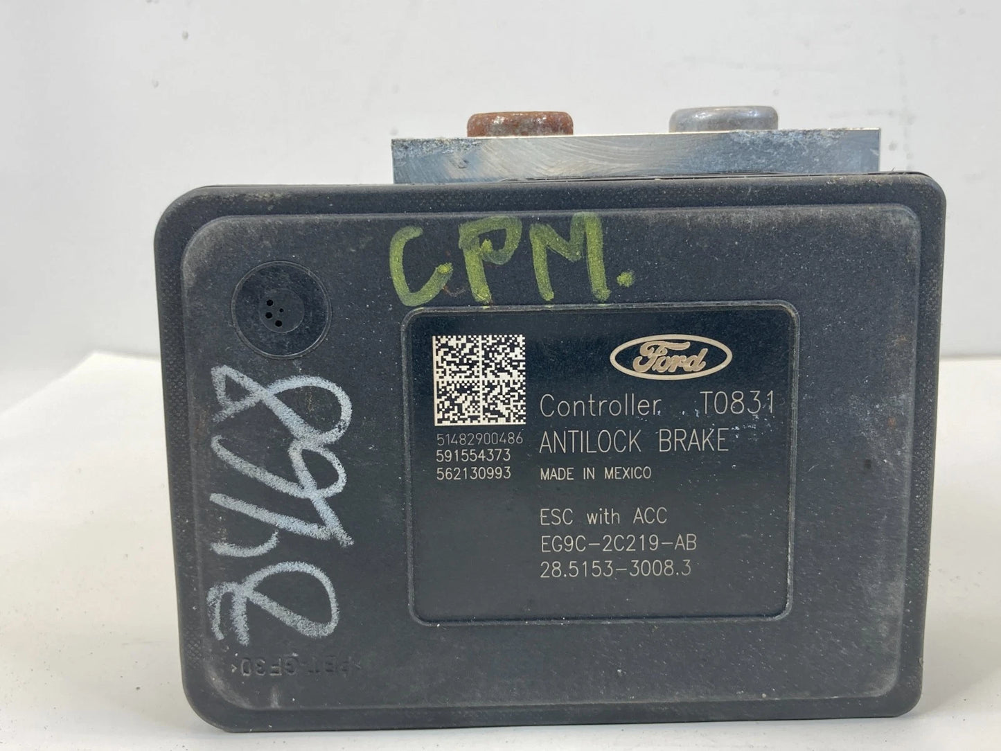 2014-2016 FORD FUSION 2.5L AT FWD ABS ANTI LOCK BRAKE PUMP MODULE EG9C-2C405-AD