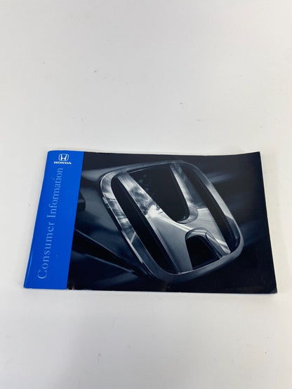 2006 Honda Odyssey Owner’s & Warranties Manual Quick Start Guide Book Set OEM