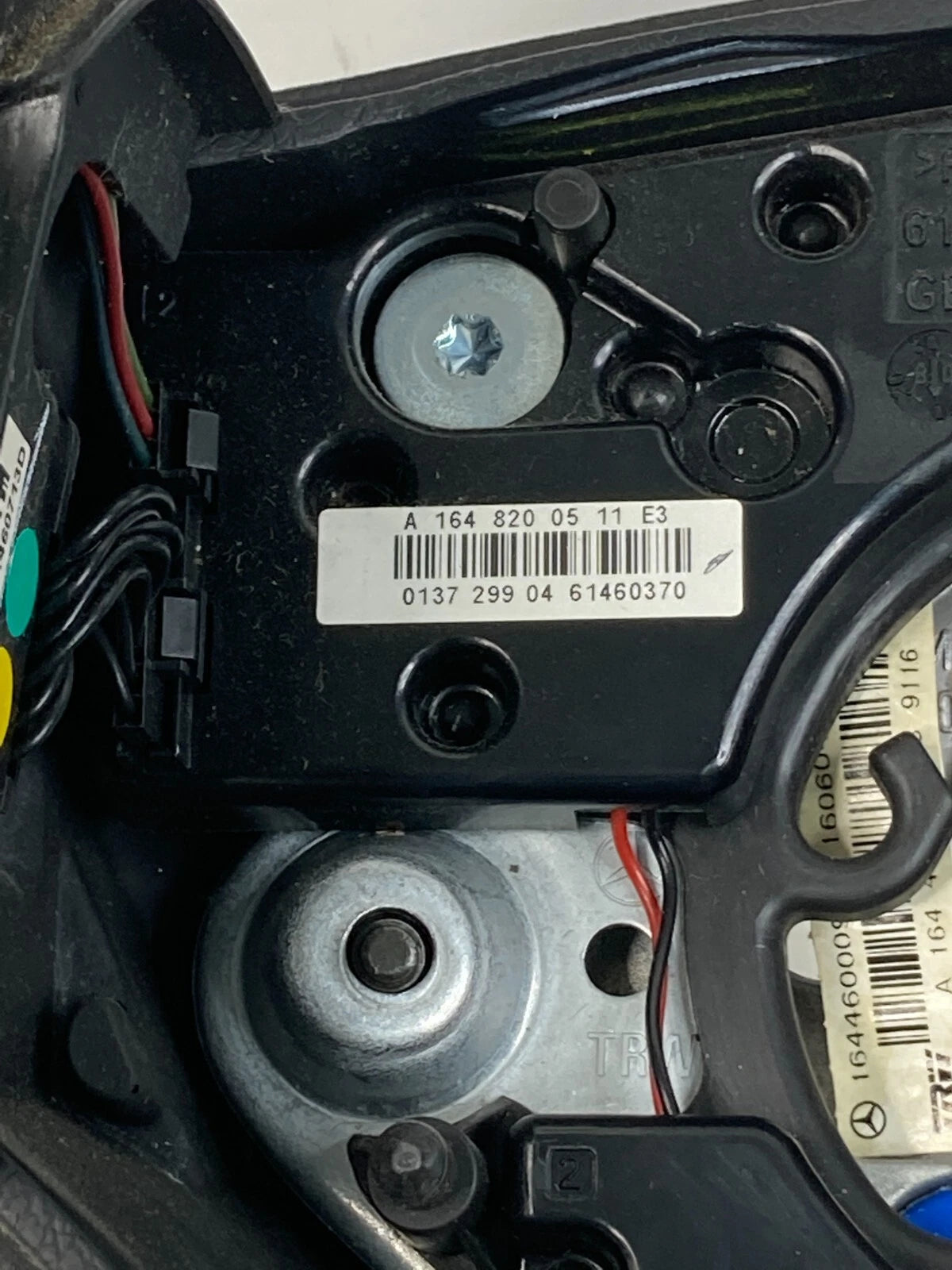 06-11 MERCEDES ML350 06 07 ML500 STEERING WHEEL W/CONTROL SWITCH A1648200511 OEM