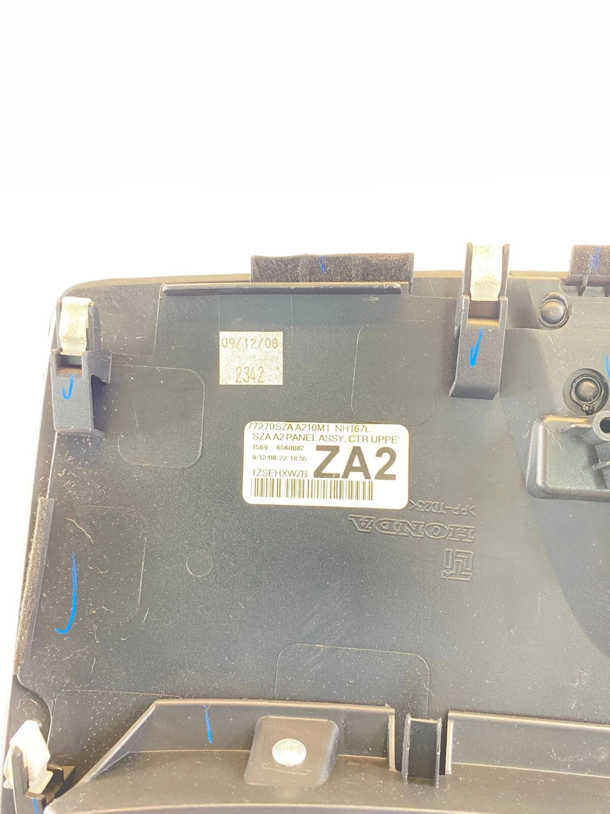 2009-2011 HONDA PILOT CENTER UPPER DASH PANEL TRIM COVER 77270-SZA-A210-M1 OEM