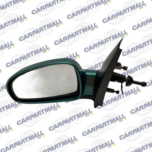 2004 2005 CHEVROLET AVEO FRONT LEFT DRIVER SIDE VIEW MANUAL DOOR MIRROR E1101575