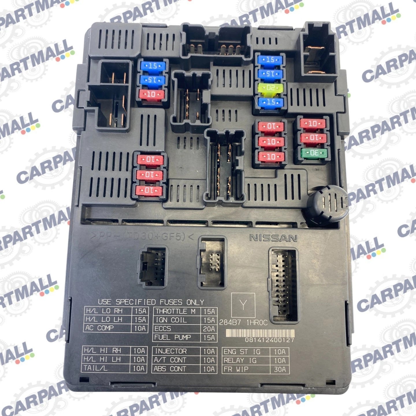 14-19 Nissan Versa Note 1.6L Engine IPDM Power Supply Module Fusebox 284B7-1HR0C