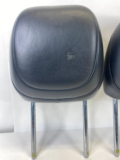 2013-2016 DODGE DART FRONT SEAT HEADREST HEAD REST SET 2 RH LH LEATHER BLACK