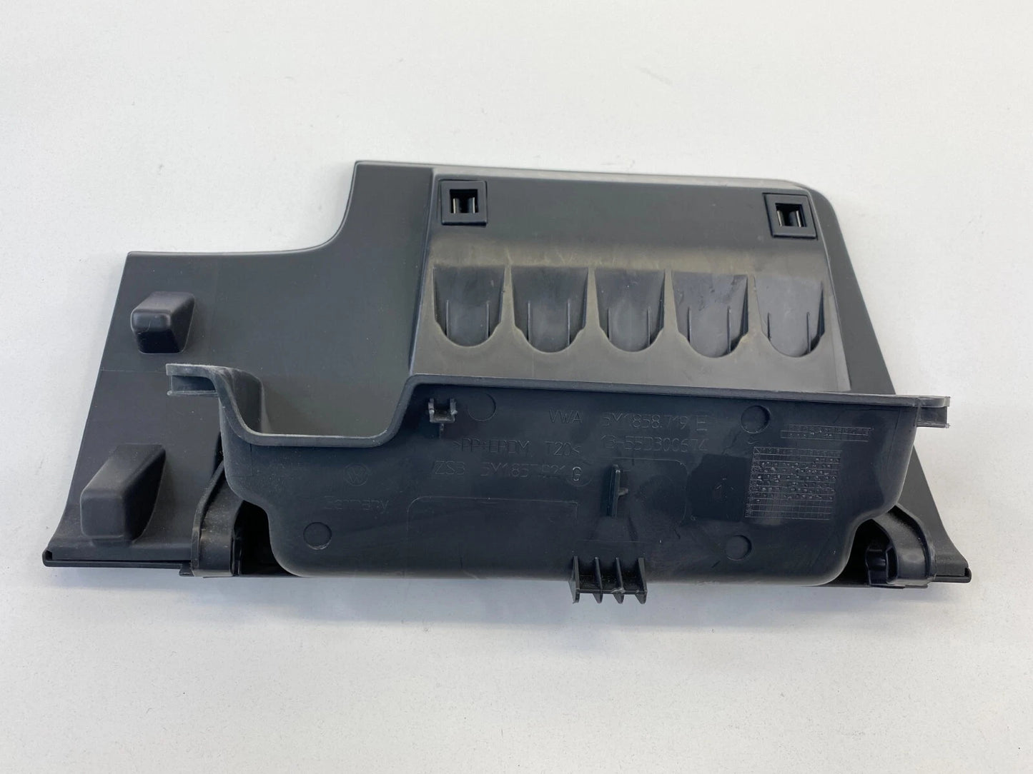 2009-2017 VOLKSWAGEN TIGUAN GLOVE BOX ASSEMBLY STORAGE COMPARTMENT 5M1858719E