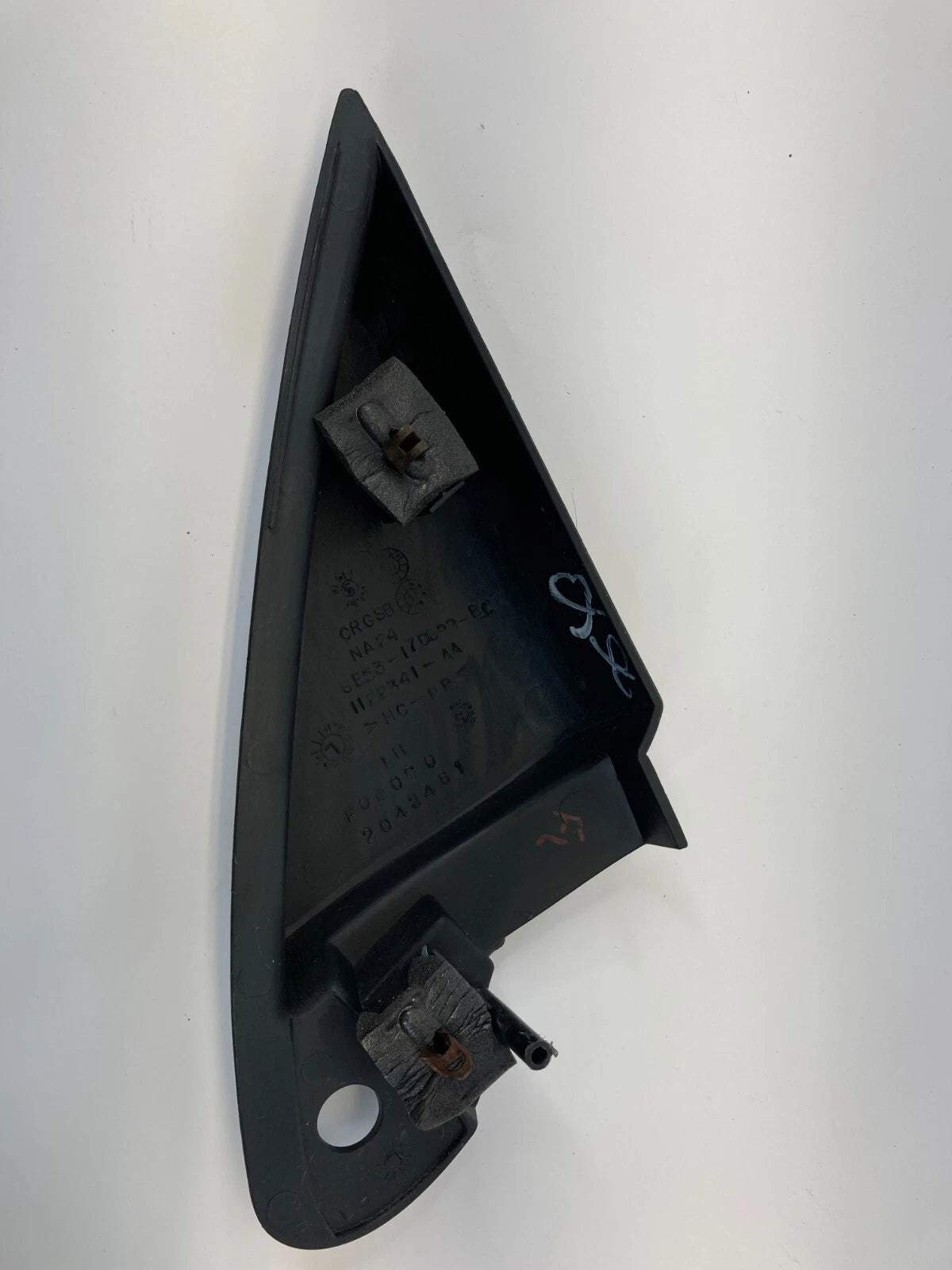 2006-2012 FORD FUSION FRONT LEFT INTERIOR MIRROR CORNER COVER 6E53-17D699-BC