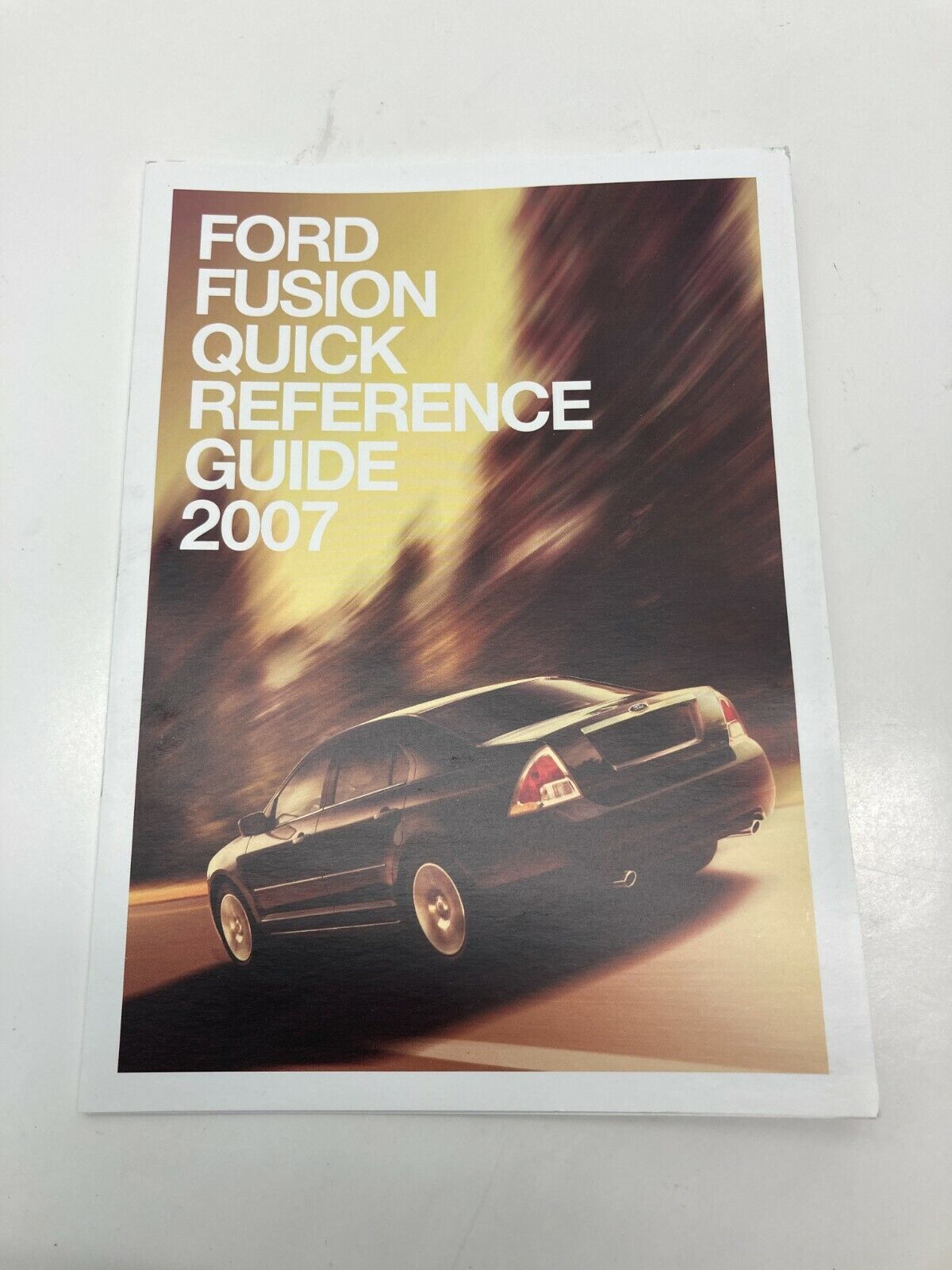 2007 07 Ford Fusion SEL Sedan Owner's Manual Guide & Warranty Guide W/ Case OEM