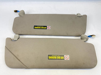 11-17 HONDA ODYSSEY W SUNROOF LEFT & RIGHT SUN VISOR SUNVISOR SET W/ LIGHT OEM
