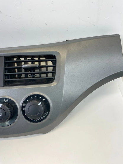 2005-2010 HONDA ODYSSEY MANUAL CLIMATE CONTROL W/ DASH TRIM BEZEL ASSY OEM