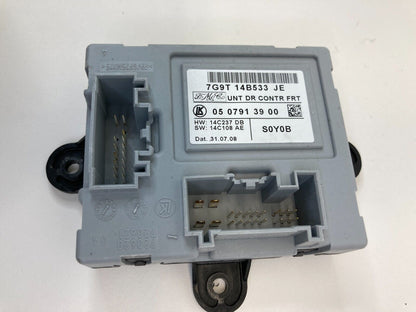 2009 2010 Jaguar XF Front Right Side Door Control Module 7G9T-14B533-JE OEM