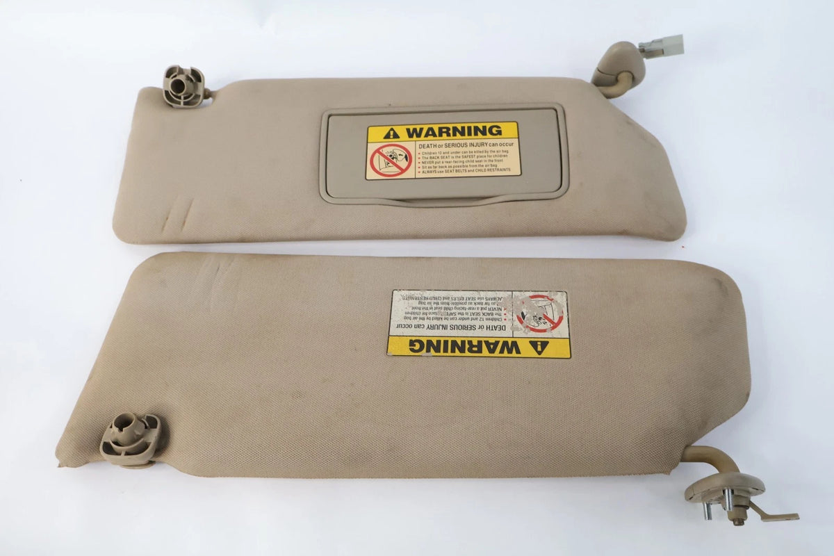 2006-2014 HONDA RIDGELINE ROOF LEFT & RIGHT SUNVISOR SUN VISOR PAIR SET OEM