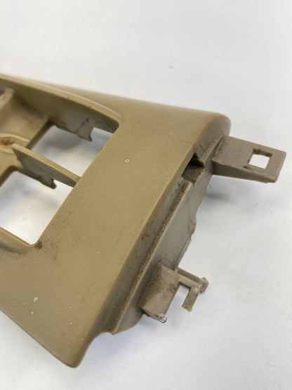 03-08 TOYOTA COROLLA FRONT LEFT DRIVER DOOR WINDOW SWITCH BEZEL TRIM 7423202320A