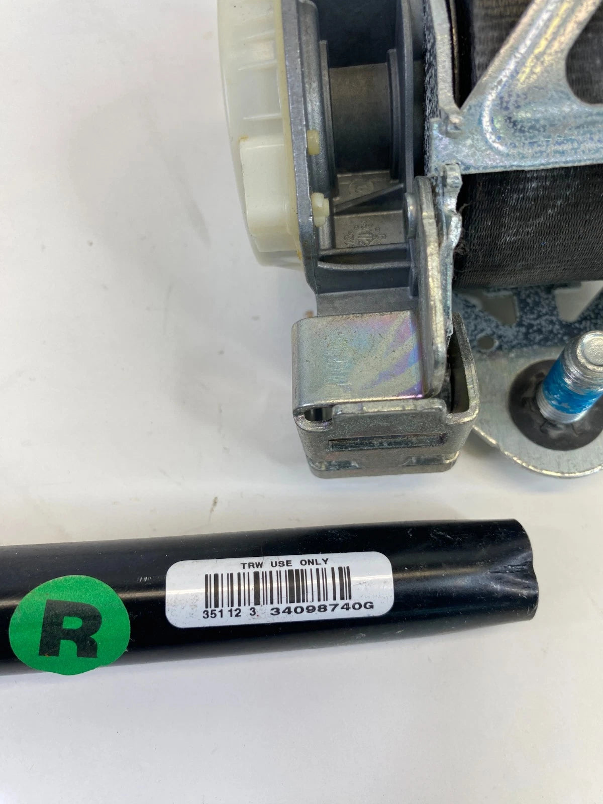 12-15 HYUNDAI SONATA HYBRID FRONT RIGHT SIDE SEAT BELT RETRACTOR 34098740G OEM