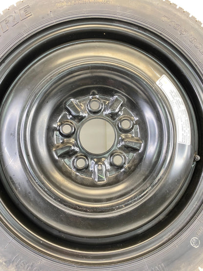 08-12 HONDA ACCORD EMERGENCY SPARE TIRE 16" WHEEL COMPACT DONUT T135/80D16 101M