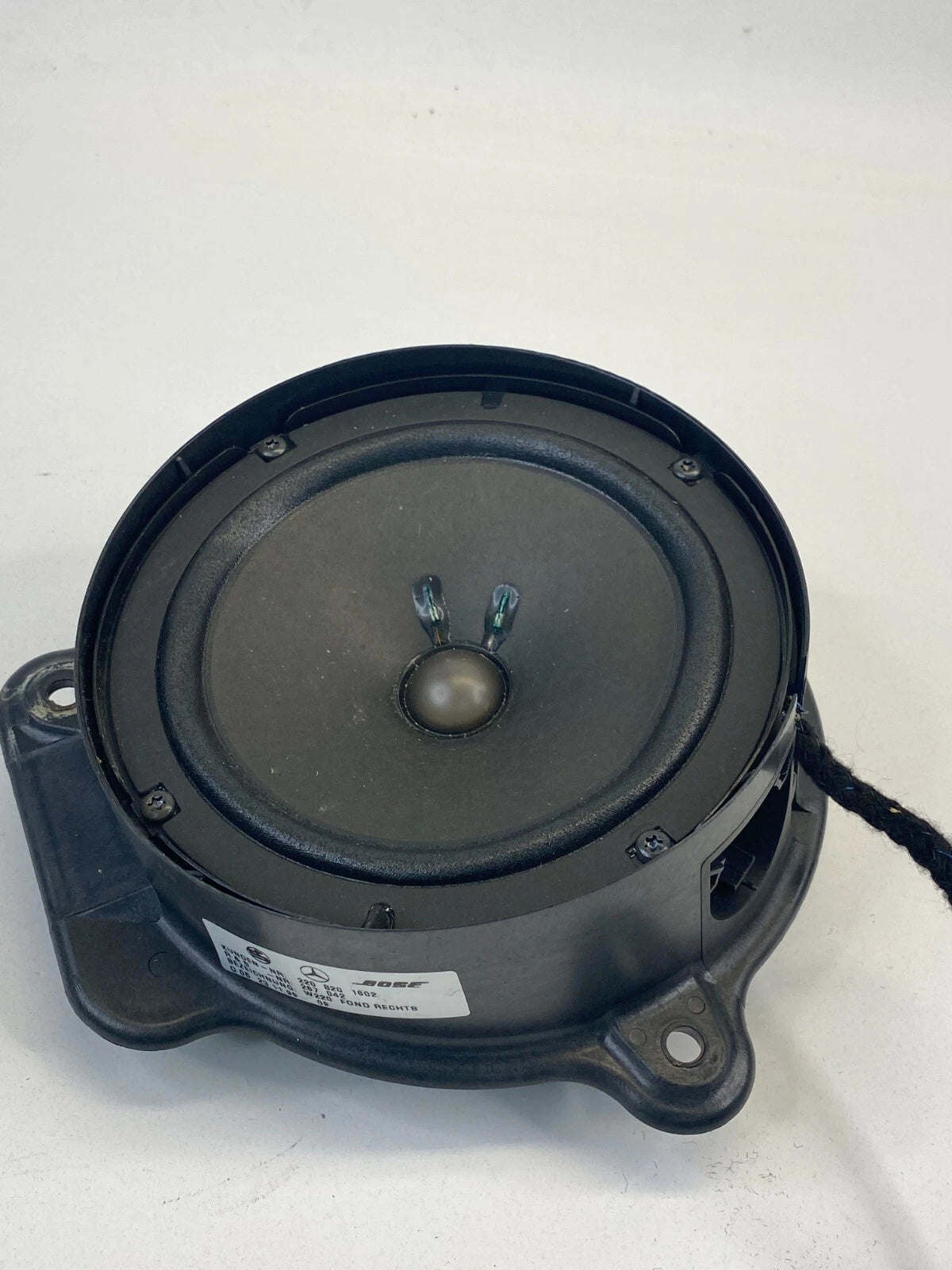 2000-2006 MERCEDES-BENZ S500 REAR RIGHT DOOR AUDIO SYSTEM SPEAKER 2208201602 OEM