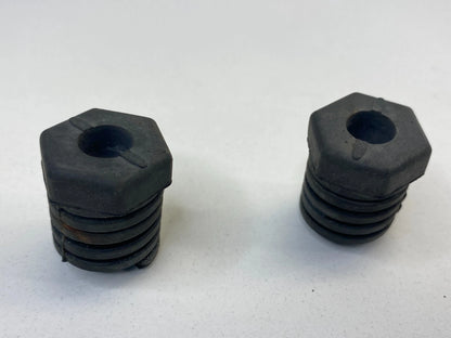 04-08 CHEVROLET AVEO LS FRONT HOOD ADJUSTMENT RUBBER BUMPER STOP SET PAIR OEM